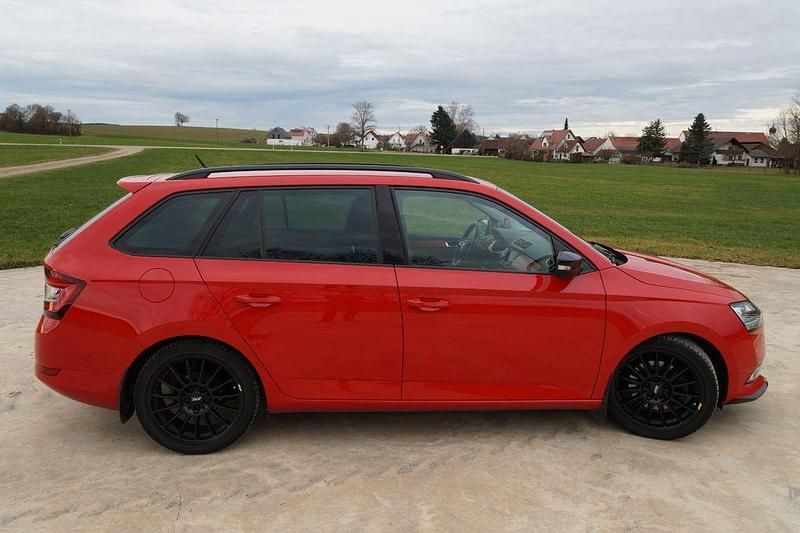 Gebraucht Skoda Fabia Style 110 PS (80 kW) 2019 Rot Kombi