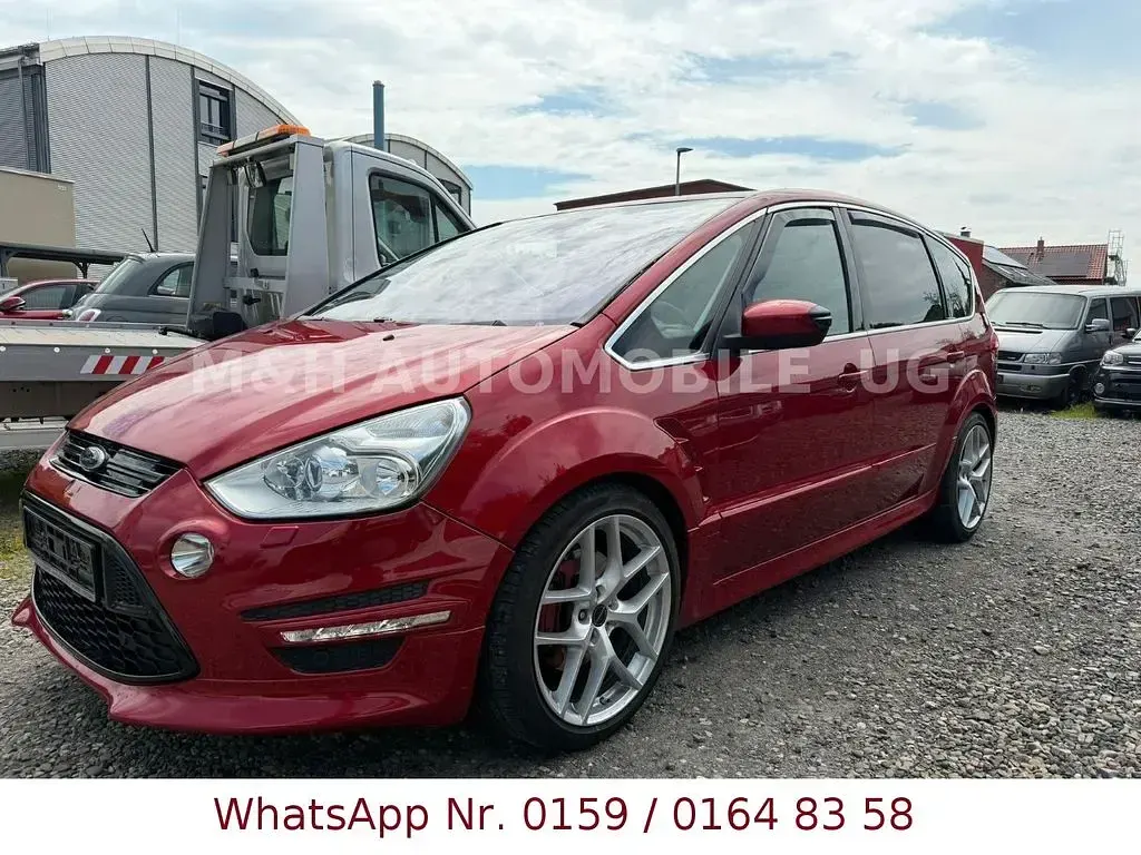 Gebraucht Ford S-MAX Titanium S 239 PS (175 kW) 2012 Rot Van / Kleinbus