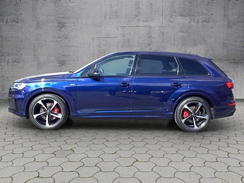 Gebraucht Audi Q7 S-Line 286 PS (210 kW) 2023 Navarrablau metallic SUV