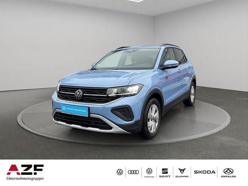 Gebraucht VW T-Cross Life 95 PS (69 kW) 2025 Blau SUV