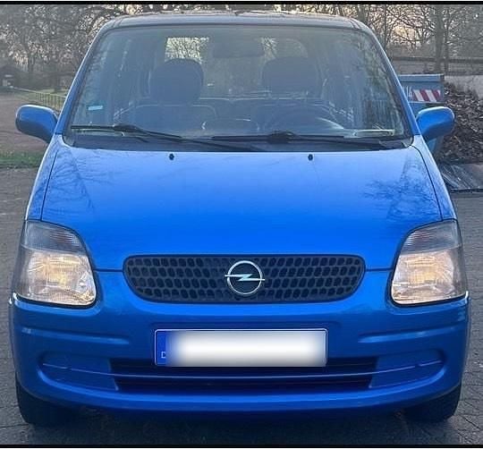 Gebraucht Opel Agila 75 PS (55 kW) 2001 Blau Van / Kleinbus