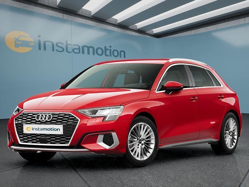 Rot Gebraucht 2022 Audi A3 Sportback Kleinwagen | 23.349 € (Fairer Preis) - Bild 1/4