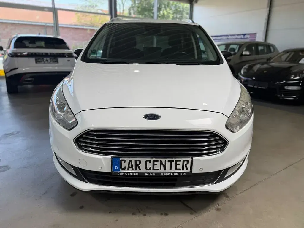 Gebraucht Ford Galaxy Titanium 150 PS (110 kW) 2019 Weiß Van / Kleinbus