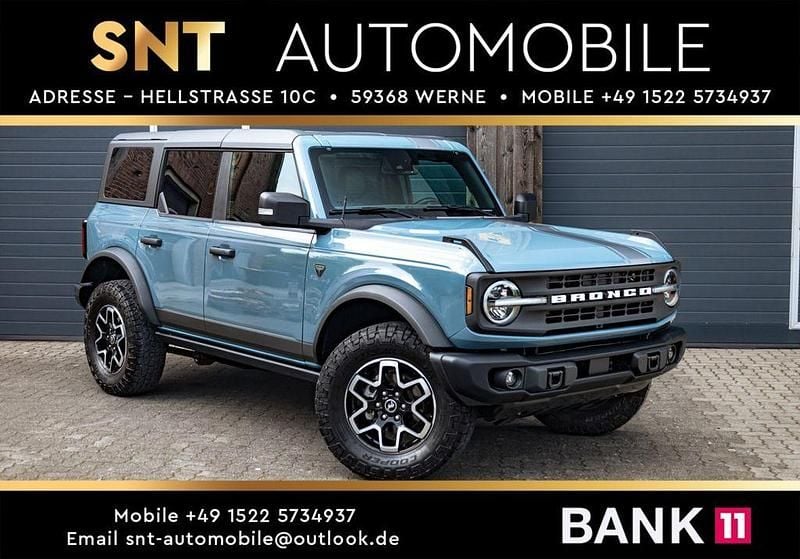 Blau Gebraucht 2023 Ford Bronco SE SUV | 47.990 € - Bild 1/4