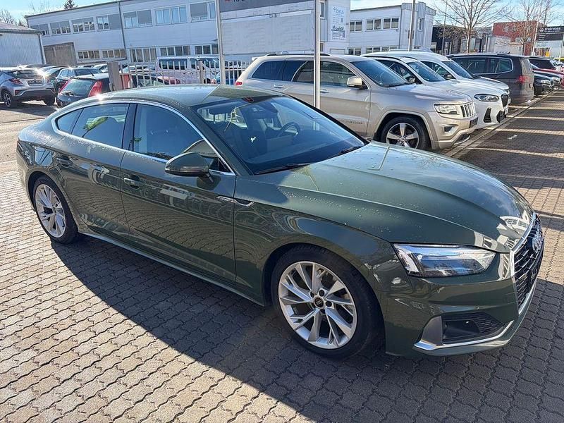 Gebraucht Audi A5 Sportback Advanced Plus 163 PS (119 kW) 2021 Grün Kleinwagen