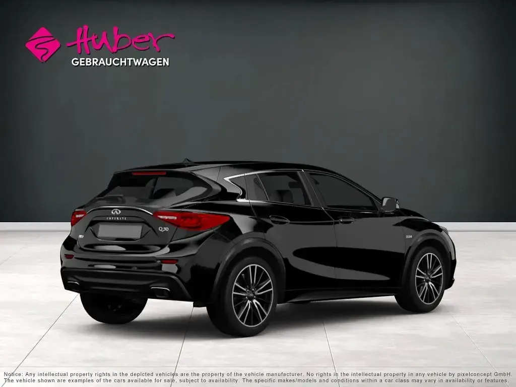 Gebraucht Infiniti Q30 Premium 122 PS (89 kW) 2018 Schwarz Limousine