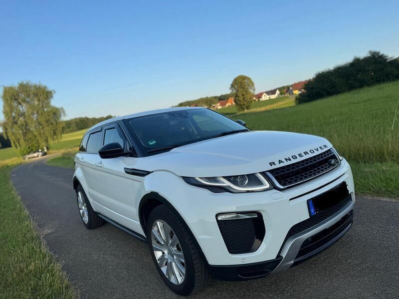 Weiß Gebraucht 2017 Land Rover Range Rover evoque Kombi | 18.000 € (Guter Preis) - Bild 1/4