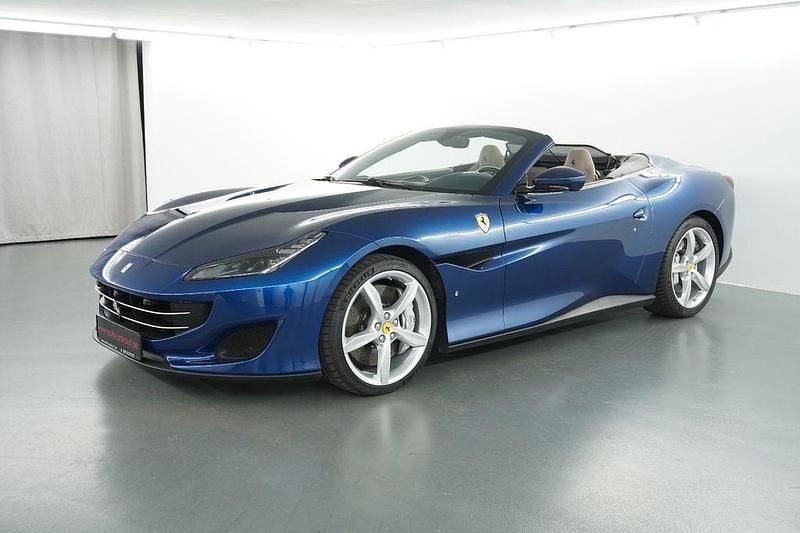 Blau Gebraucht 2018 Ferrari Portofino Cabrio | 179.000 € (Superpreis) - Bild 1/4