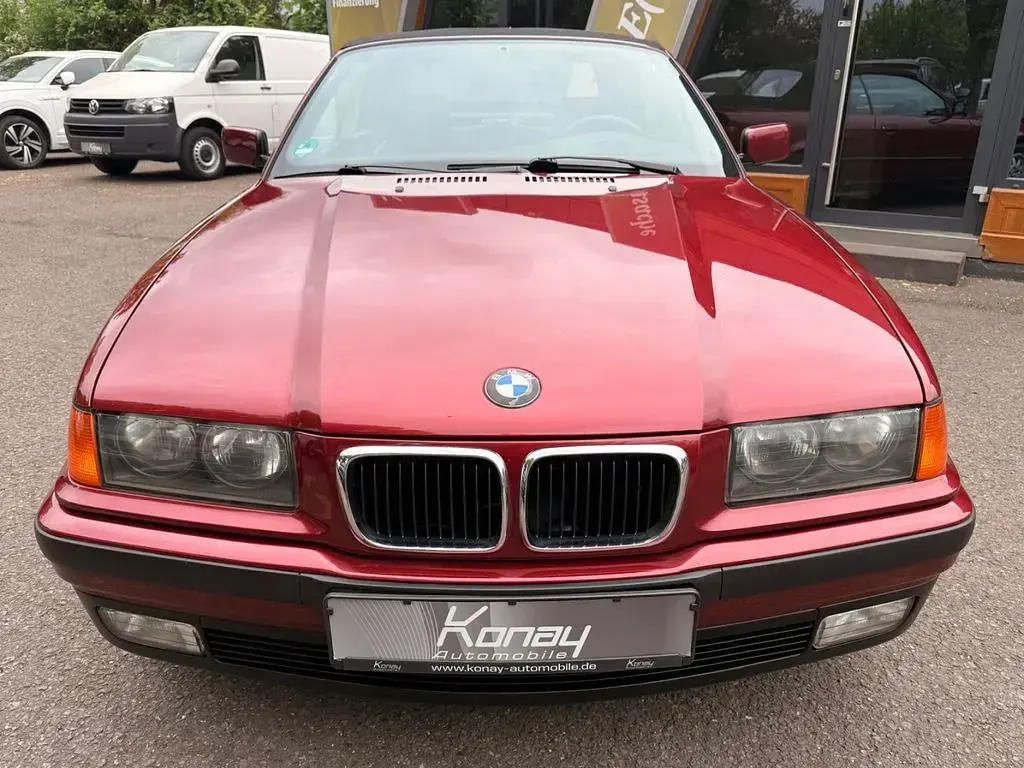 Gebraucht BMW 320 Cabriolet 150 PS (110 kW) 1997 Rot Cabrio