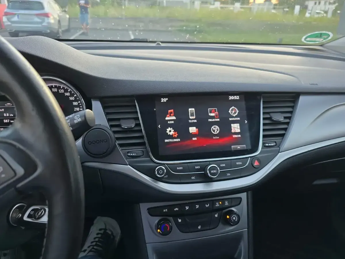 Gebraucht Opel Astra Edition 95 PS (69 kW) 2018 Weiß Kombi
