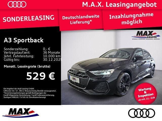 Grau Neu 2025 Audi A3 Sportback e-tron S-Line Kleinwagen | 42.680 € (Guter Preis) - Bild 1/3