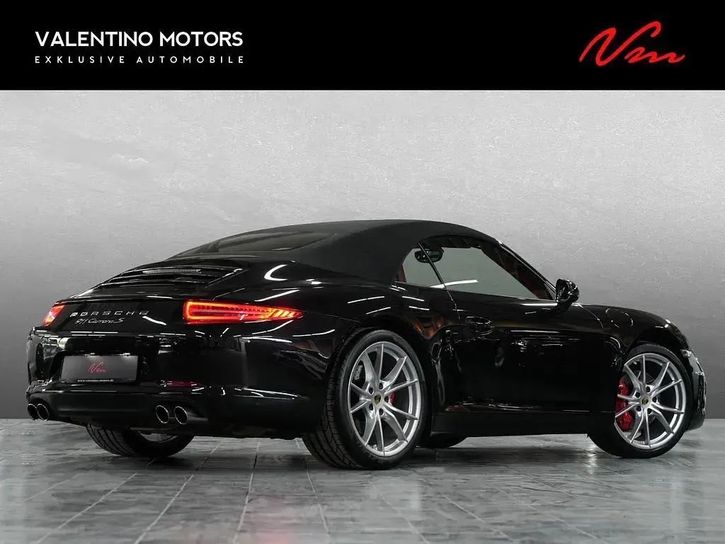 Gebraucht Porsche 911 Carrera S Cabriolet 400 PS (294 kW) 2012 Basaltschwarz metallic Cabrio