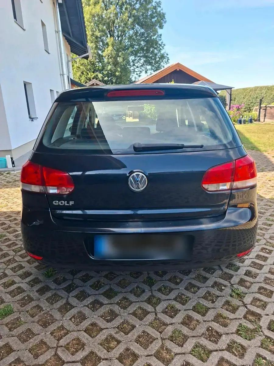 Gebraucht VW Golf VI Trendline 80 PS (58 kW) 2009 Schwarz Limousine