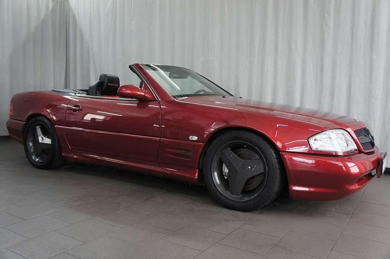 Rot Gebraucht 1999 Mercedes SL320 Cabrio | 27.900 € (Fairer Preis) - Bild 1/3