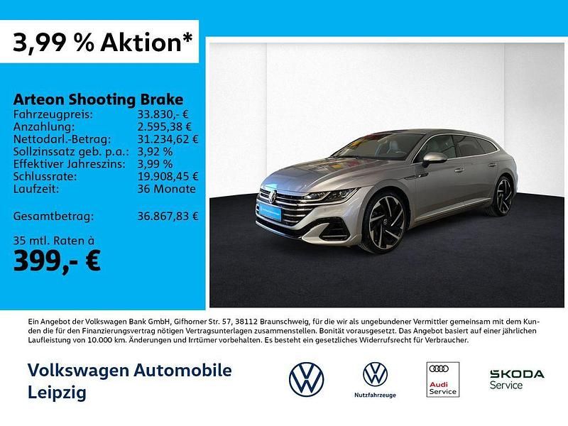 Silber Gebraucht 2021 VW Arteon R-line Limousine | 33.830 € (Fairer Preis) - Bild 1/3