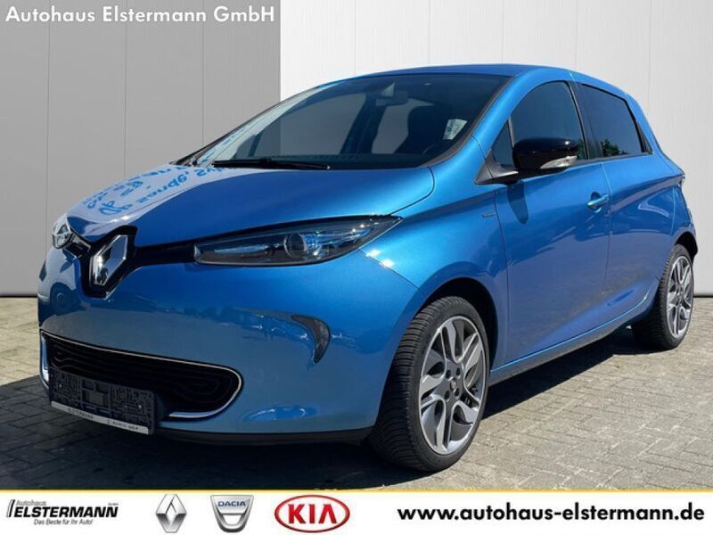 Blau Gebraucht 2019 Renault Zoe Life Kleinwagen | 13.950 € - Bild 1/4