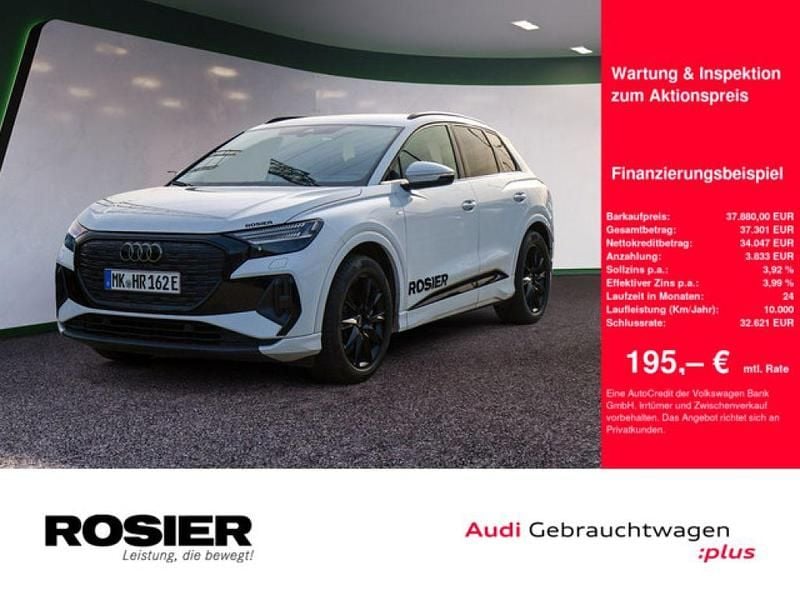 Gebraucht Audi e-tron S-Line 210 kW (286 PS) 2024 Weiss / gletscherweiss (metallic) SUV