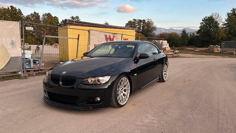 Schwarz Gebraucht 2008 BMW 335 Cabriolet M Sport Cabrio | 15.800 € (Guter Preis) - Bild 1/4