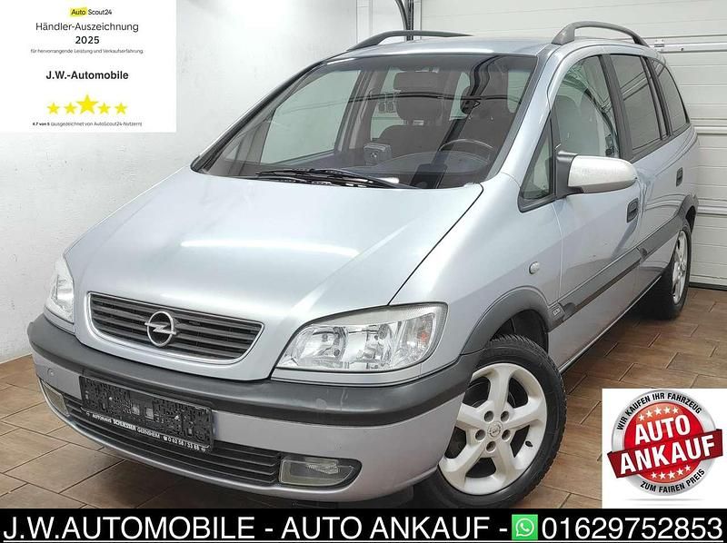 Silber Gebraucht 2002 Opel Zafira Kombi | 3.999 € (Teuer) - Bild 1/4