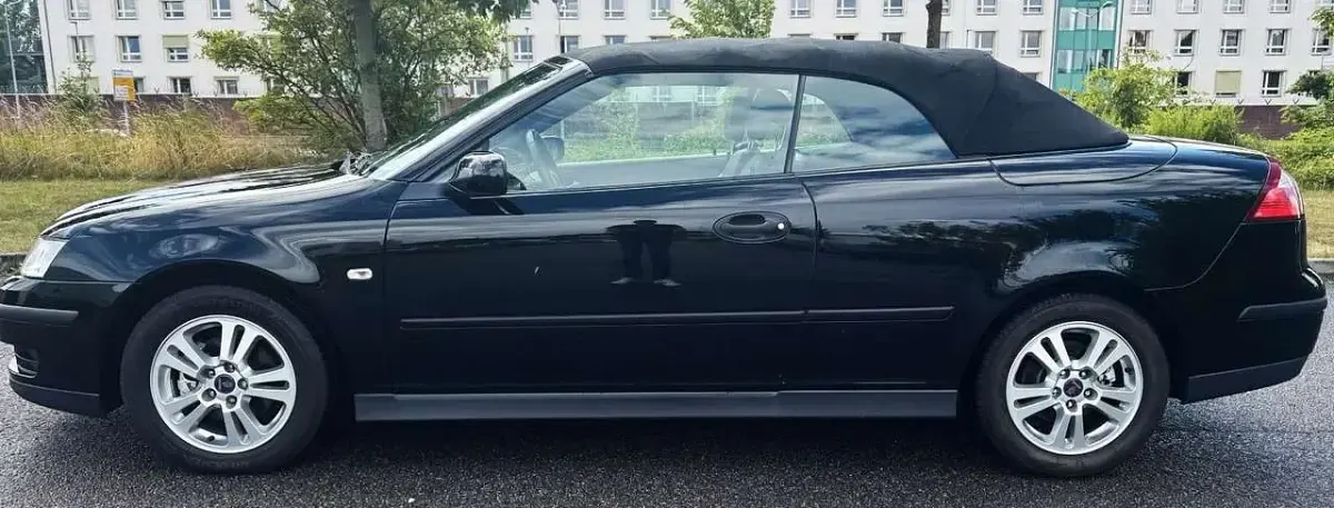 Gebraucht Saab 9-3 Cabriolet Linear 150 PS (110 kW) 2007 Schwarz Cabrio