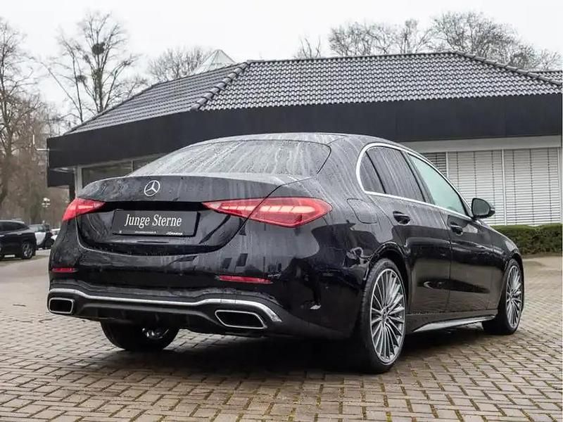 Gebraucht Mercedes C300 AMG 258 PS (189 kW) 2024 Schwarz obsidianschwarz metall Limousine