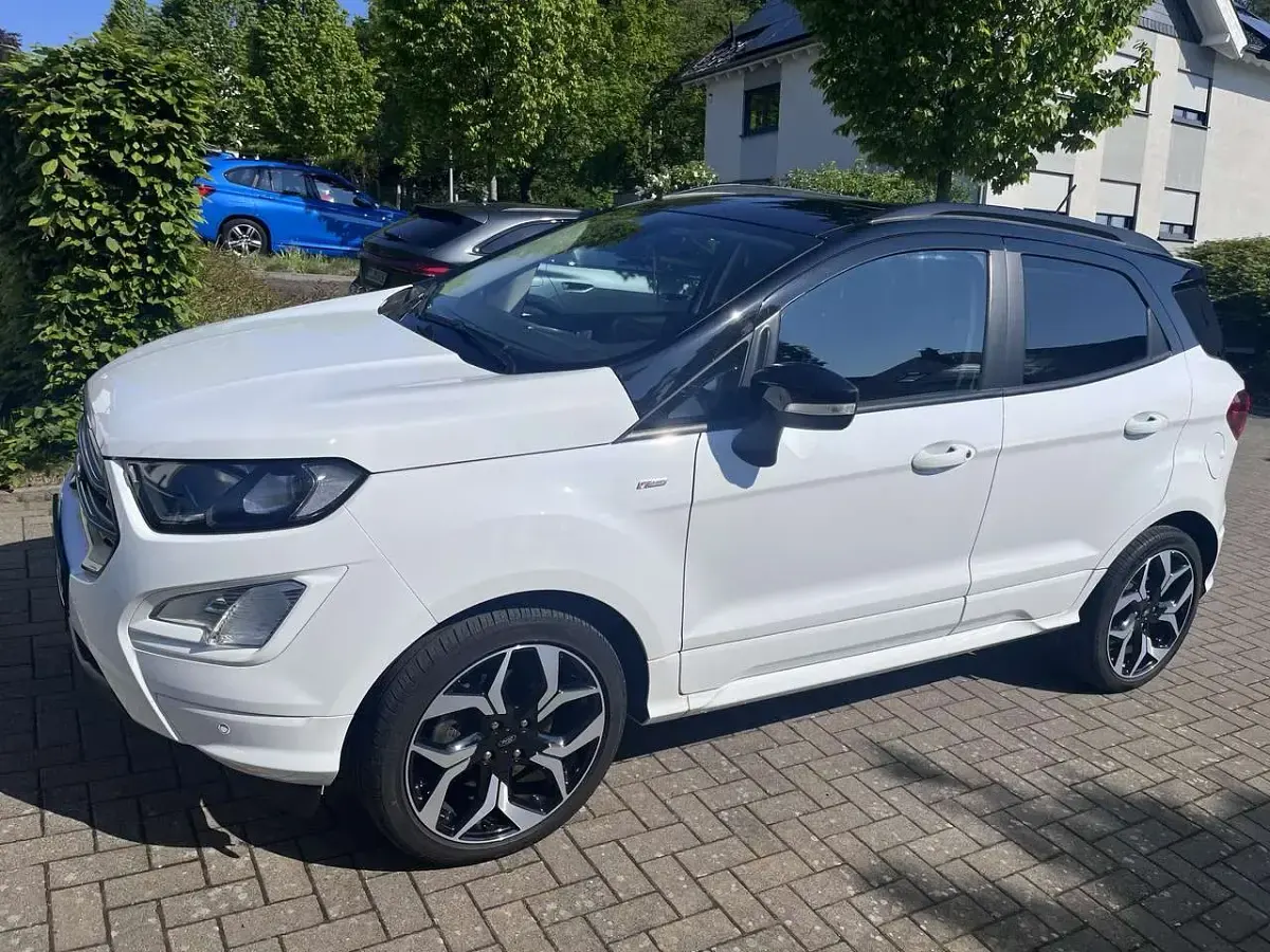 Gebraucht Ford Ecosport ST-Line 125 PS (91 kW) 2020 Weiß SUV
