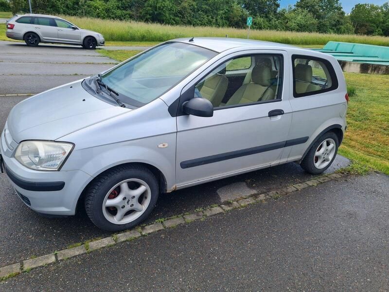 Silber Gebraucht 2005 Hyundai Getz Kleinwagen | 500 € (Superpreis) - Bild 1/2