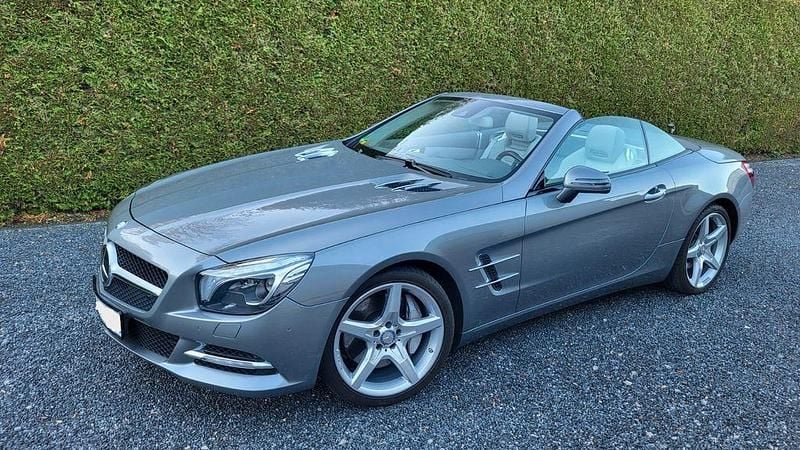 Silber Gebraucht 2012 Mercedes SL500 Cabrio | 44.990 € (Guter Preis) - Bild 1/4