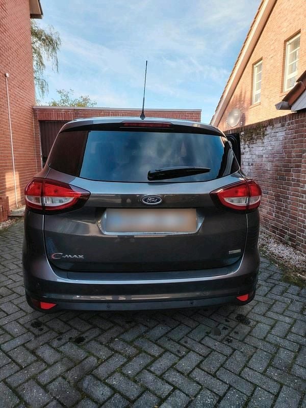 Gebraucht Ford C-MAX Titanium 125 PS (91 kW) 2016 Grau Van / Kleinbus