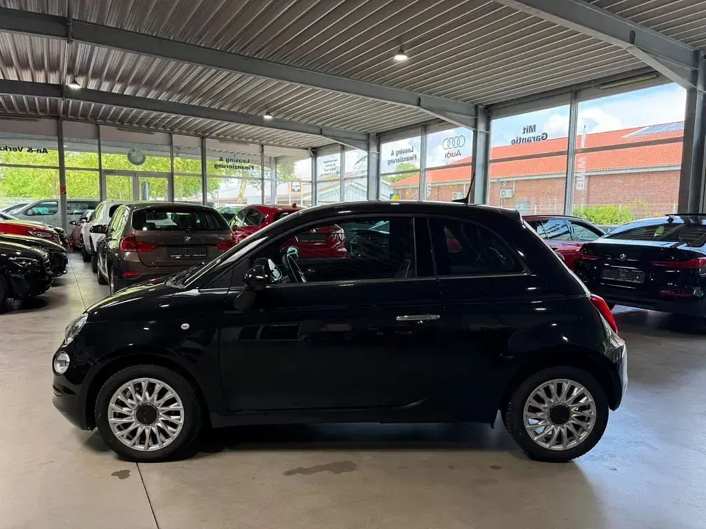 Gebraucht Fiat 500 Lounge 69 PS (50 kW) 2019 Schwarz Kleinwagen