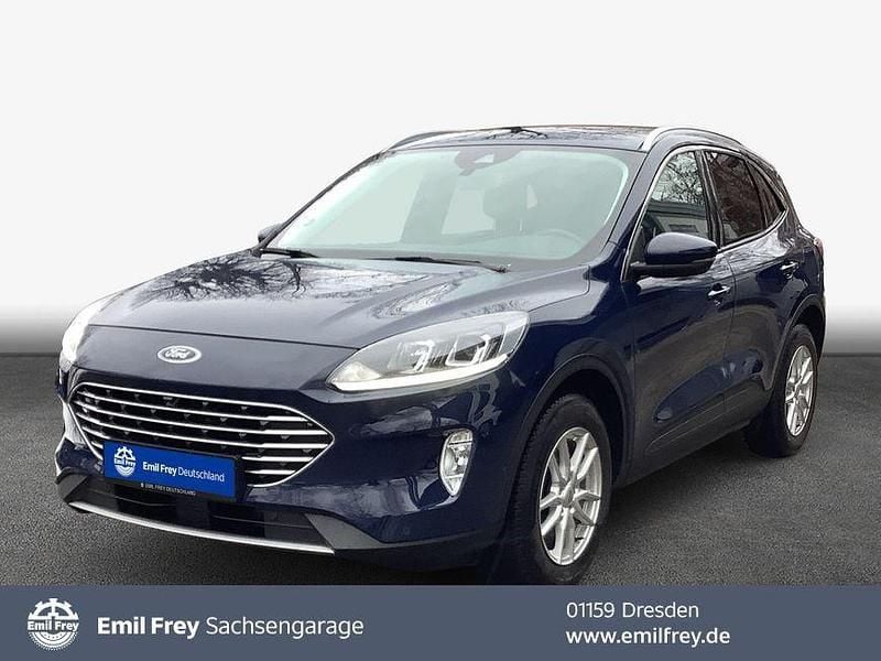 Gebraucht Ford Kuga Titanium 150 PS (110 kW) 2021 Blazer blau SUV