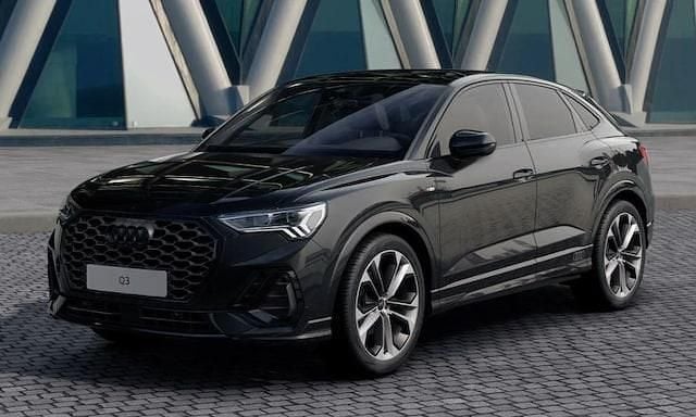 Mythosschwarz metallic Gebraucht 2024 Audi Q3 Sportback S-Line SUV | 47.980 € (Teuer) - Bild 1/1