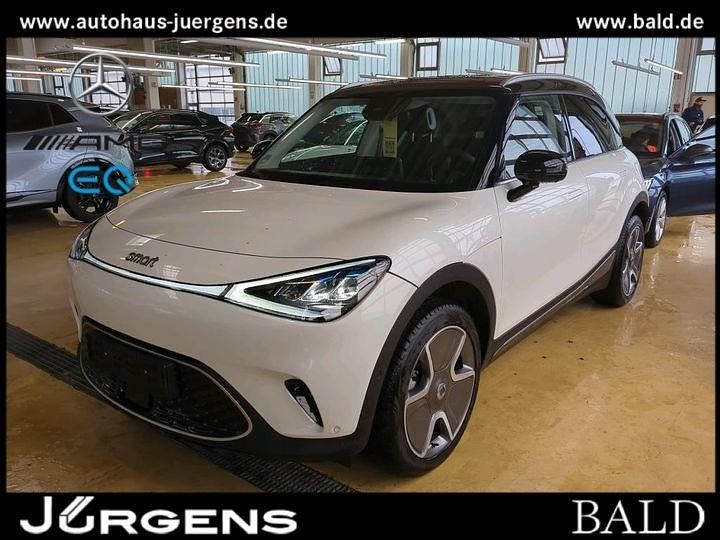 Weiss digital white metallic Gebraucht 2024 Smart #1 Edition #1 SUV | 32.480 € (Superpreis) - Bild 1/4