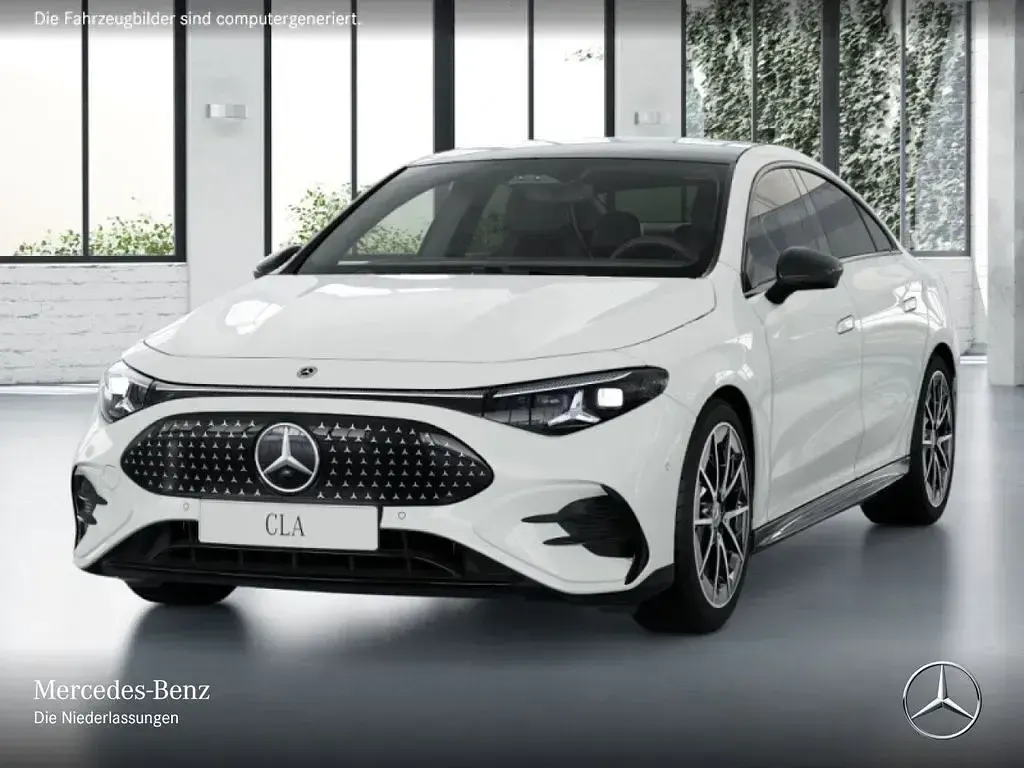 Gebraucht Mercedes CLA 250 EQ AMG 200 kW (272 PS) 2025 Weiß Limousine