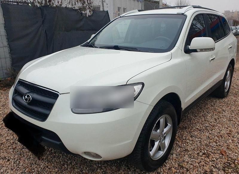 Weiß Gebraucht 2009 Hyundai Santa Fe SUV | 4.250 € (Superpreis) - Bild 1/4