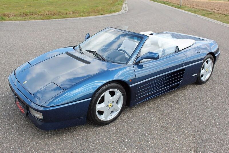 Gebraucht Ferrari 348 320 PS (235 kW) 1995 Blau Cabrio