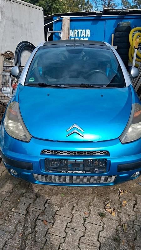 Blau Gebraucht 2009 Citroën C3 Pluriel Cabrio | 1.000 € (Guter Preis) - Bild 1/4
