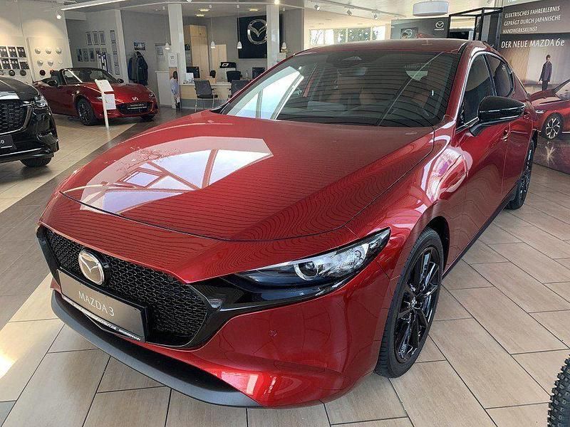 Neu Mazda 3 140 PS (102 kW) 2026 Rot Limousine