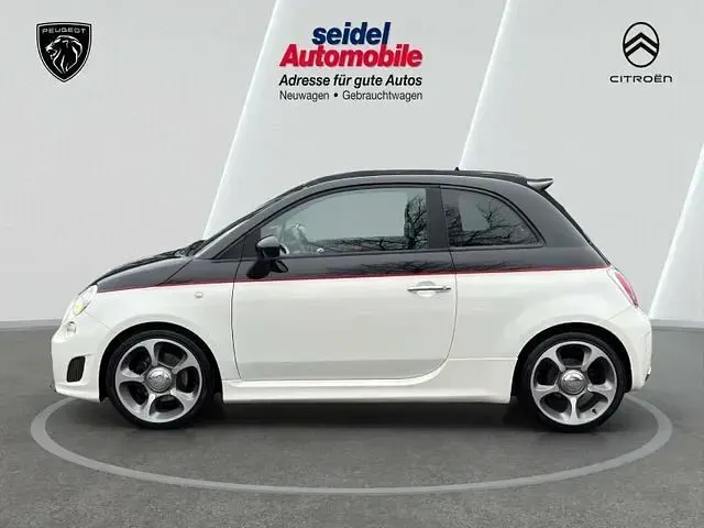 Gebraucht Abarth 595C Turismo 160 PS (117 kW) 2016 Weiß Cabrio
