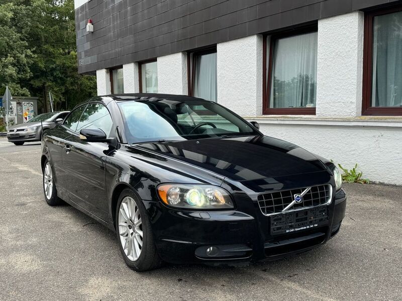 Black sapphire metallic / meta Gebraucht 2006 Volvo C70 Summum Cabrio | 7.499 € - Bild 1/4