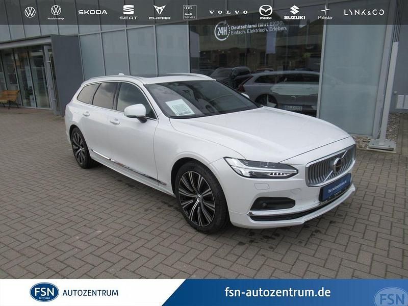 Weiß Gebraucht 2023 Volvo V90 Plus Kombi | 43.500 € (Fairer Preis) - Bild 1/4