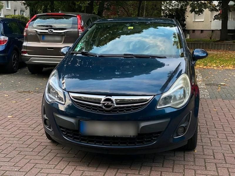 Gebraucht Opel Corsa Eco 86 PS (63 kW) 2012 Blau Kleinwagen