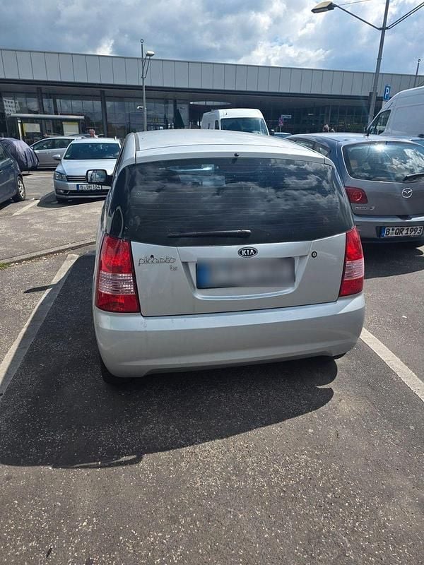 Gebraucht Kia Picanto 65 PS (47 kW) 2007 Silber Kleinwagen