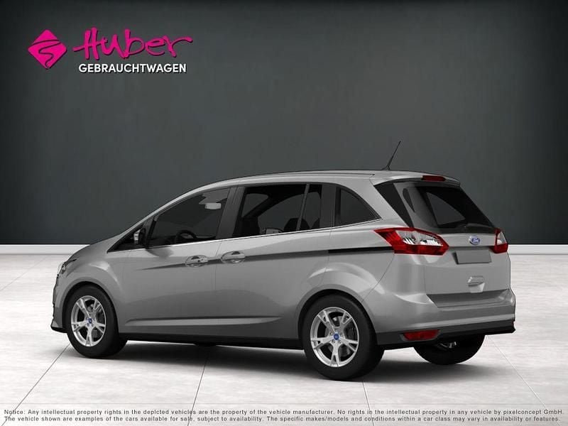 Gebraucht Ford Grand C-Max Titanium 150 PS (110 kW) 2018 Silber Van / Kleinbus