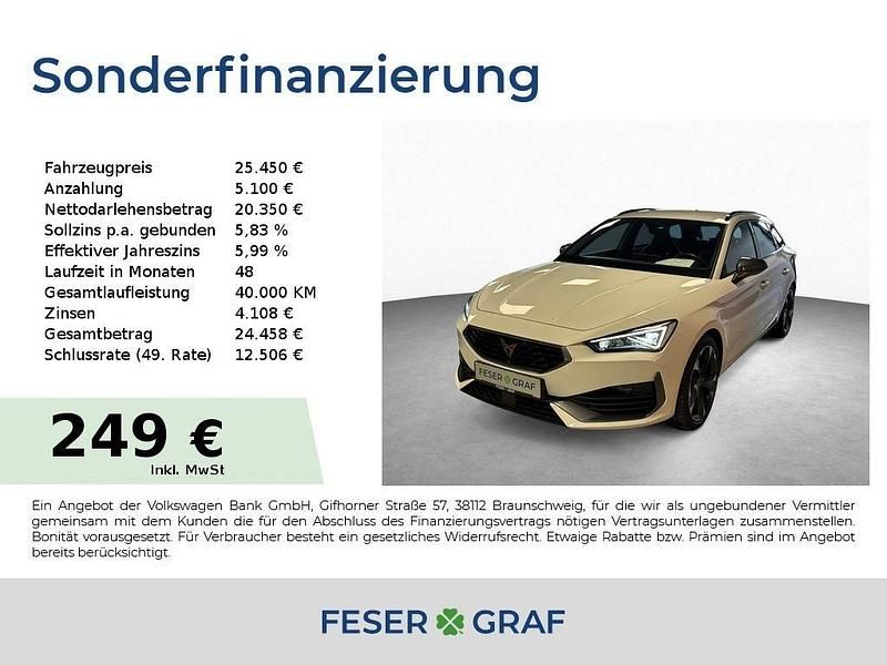Gebraucht Cupra Leon 204 PS (150 kW) 2023 Weiss Kombi