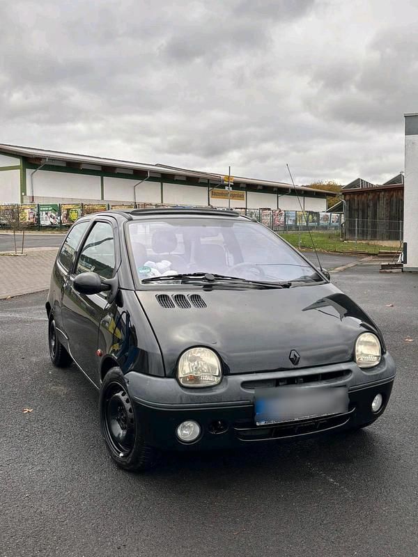Schwarz Gebraucht 2000 Renault Twingo Kleinwagen | 850 € - Bild 1/4