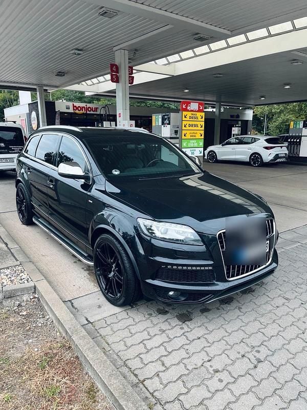 Schwarz Gebraucht 2013 Audi Q7 S-Line SUV | 14.990 € (Guter Preis) - Bild 1/4
