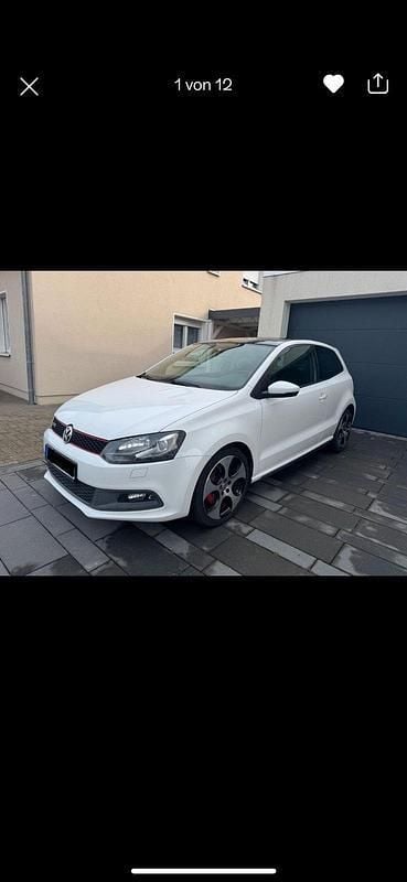 Weiß Gebraucht 2012 VW Polo GTI Kleinwagen | 8.000 € (Guter Preis) - Bild 1/4