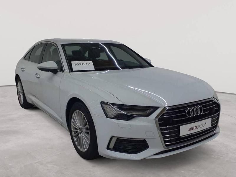 Gletscherweiss metallic Gebraucht 2021 Audi A6 Design Limousine | 30.790 € (Fairer Preis) - Bild 1/4