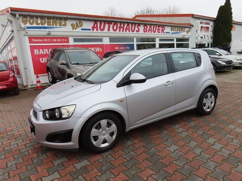 Silber Gebraucht 2012 Chevrolet Aveo LT Kleinwagen | 4.800 € (Fairer Preis) - Bild 1/4